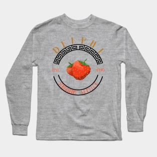 Delphi Strawberry Service Long Sleeve T-Shirt